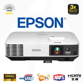 Epson EB‑2250U – 3LCD, 5000 Lumens, Up to 300″ Display Business Projector