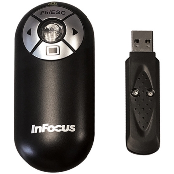 InFocus HW-PRESENTER-3 Presenter 3 RF Remote with Laser Pointer