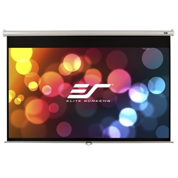 Elite Screens M113NWS1 113" Manual Series Projection Screen