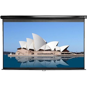 Elite Screens M84UWH-E30 84" Manual Projection Screen With 30" Drop