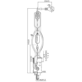 Christie CP2000 / Replacement Lamp XD2000HTP/G