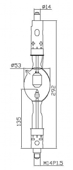 Christie CP2000-ZX / Replacement Lamp XD3000SD/G