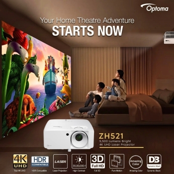Optoma ZH521 5500 Lumens DuraCore Full HD Laser DLP Business Projector