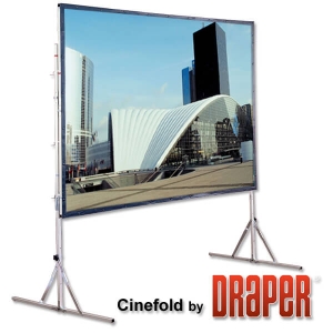 Draper Cinefold 16" Diagonal Fast Fold Projector Screen 