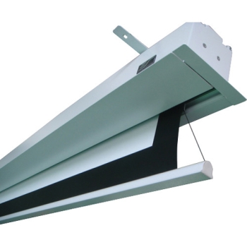 Elite Screens Evanesce In-Ceiling Electric Tab-Tensioned Projection Screen